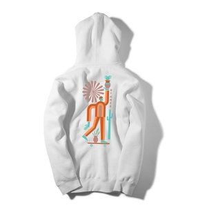 Stance Cruisy Hoodie White Men's Size XL / Women's Size XXL - NWT